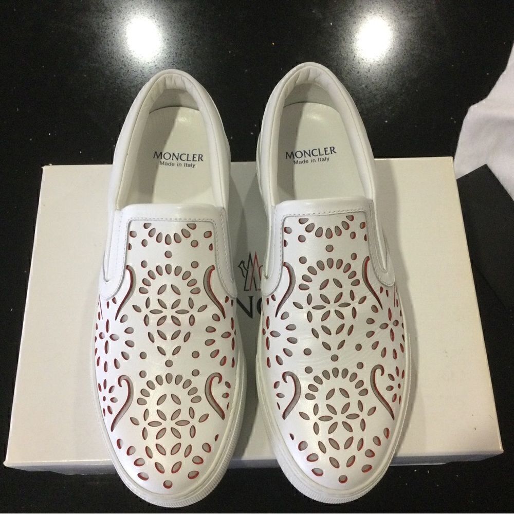 MONCLER Rosalina Scarpa Leather Shoe - Picture 2 of 12